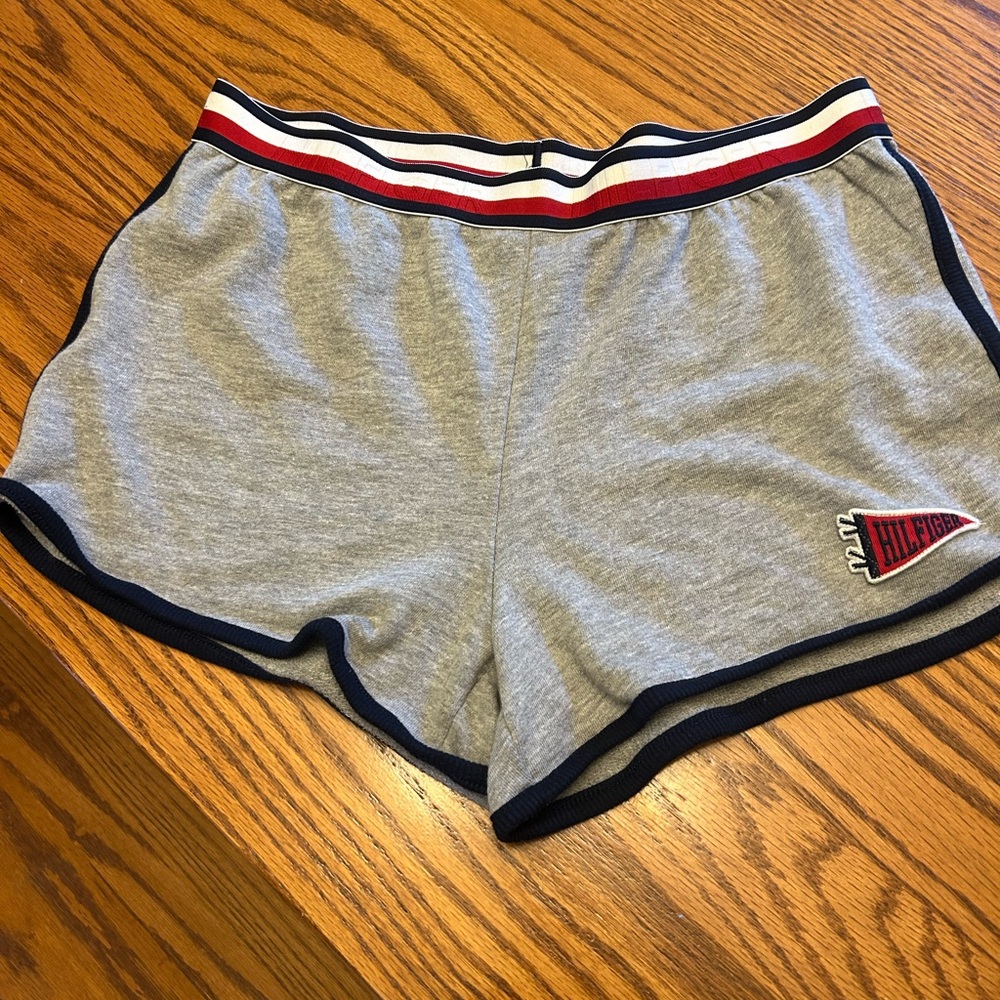 Tommy Hilfiger Gray and Navy Athletic Shorts